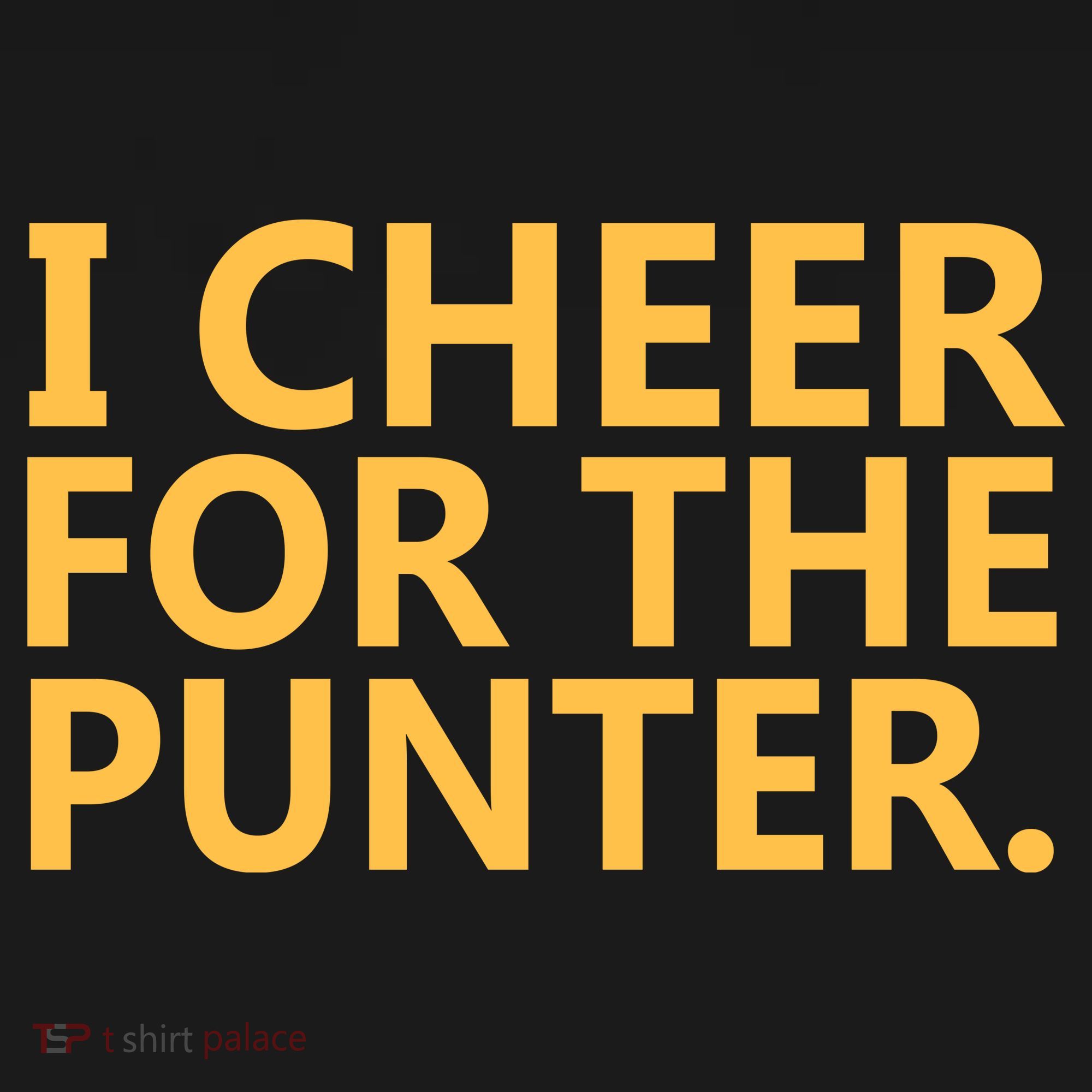 I Cheer For The Punter Iowa Toddler Hoodie