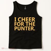 I Cheer For The Punter Iowa Tank Top thumb 2