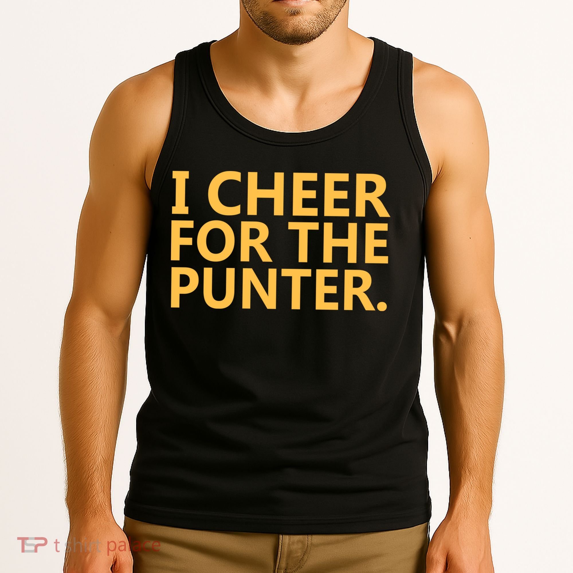I Cheer For The Punter Iowa Tank Top