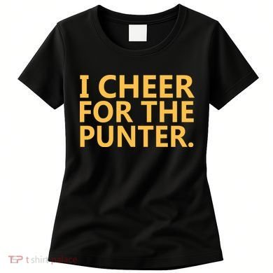 I Cheer For The Punter Iowa Women's T-Shirt
