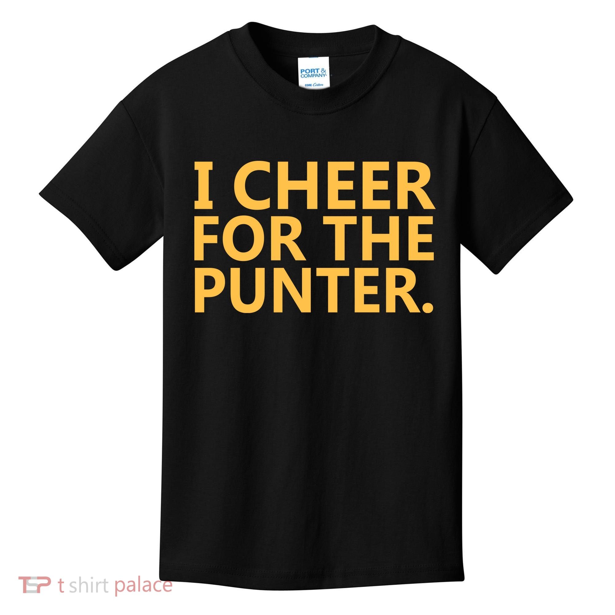 I Cheer For The Punter Iowa Kids T-Shirt