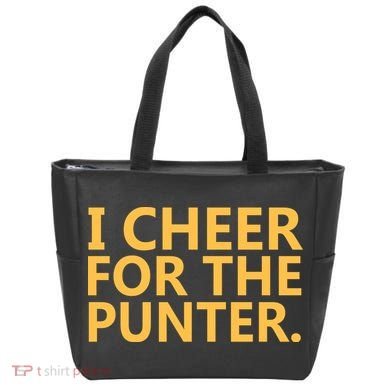 I Cheer For The Punter Iowa Tote Bag