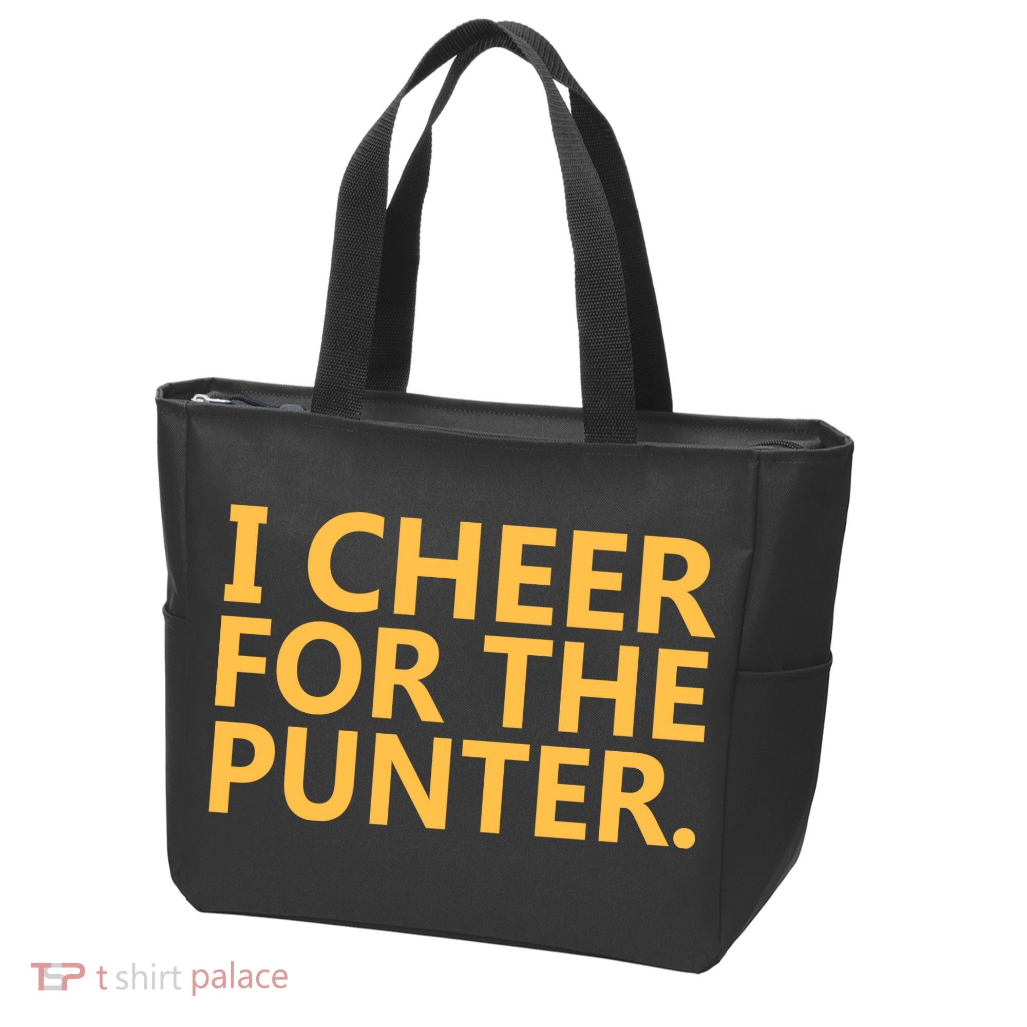 I Cheer For The Punter Iowa Tote Bag