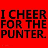 I Cheer For The Punter Iowa Santa Hat thumb 1