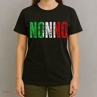 Italian Culture Family Italy Born Nonno T-Shirt thumb 4