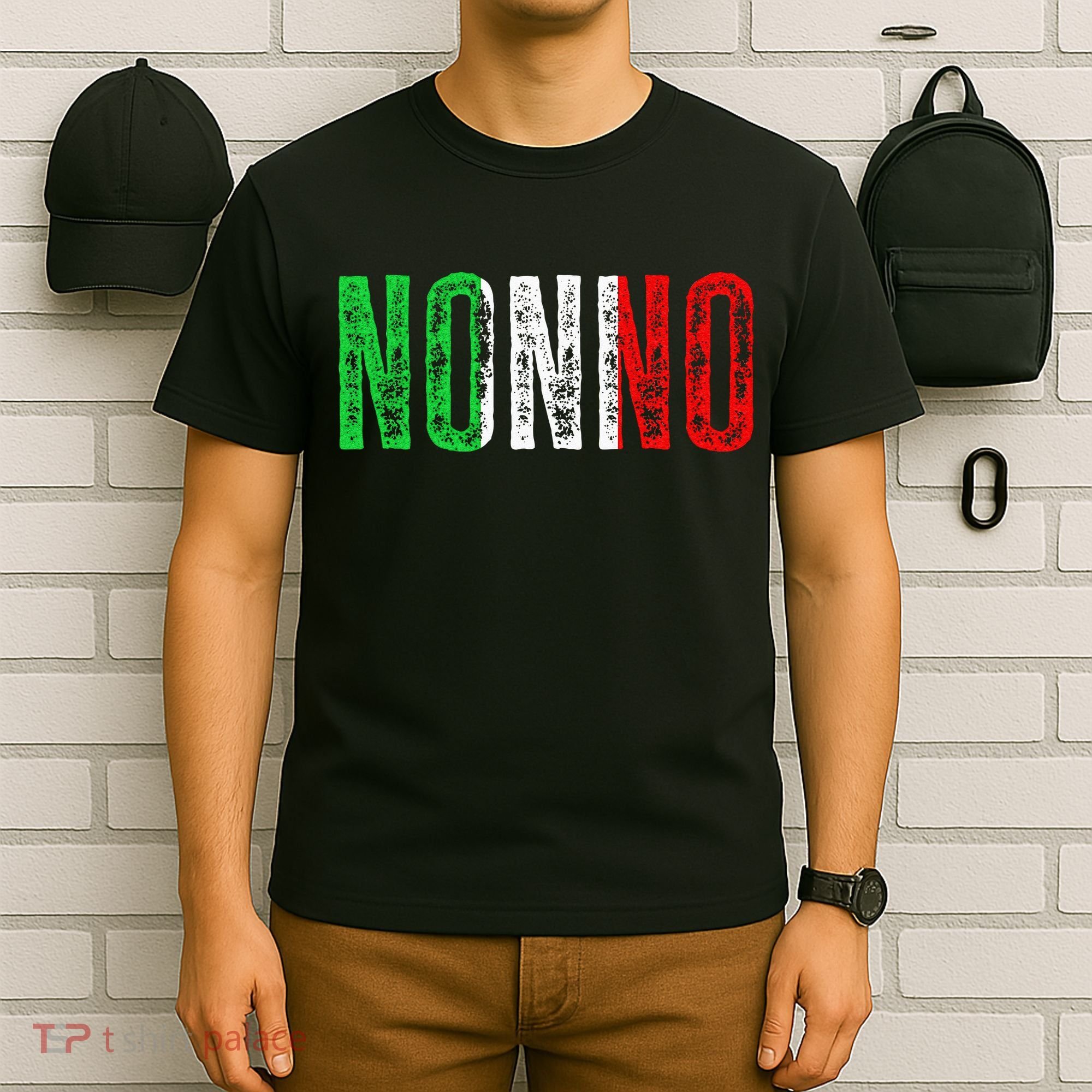Italian Culture Family Italy Born Nonno T-Shirt