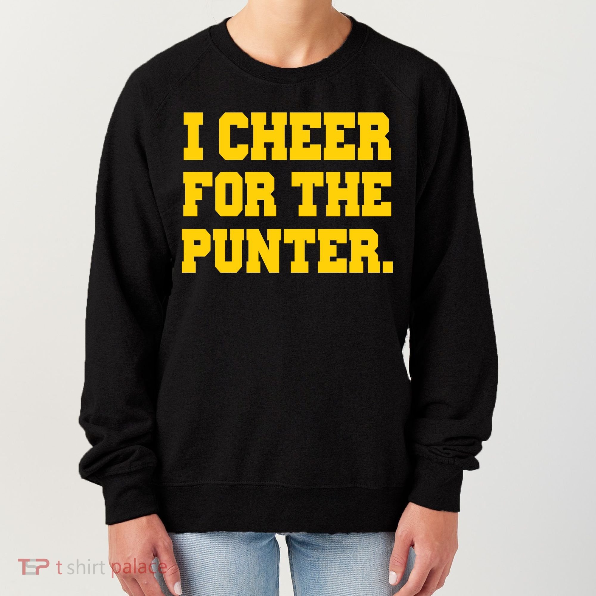I Cheer For The Punter Women's Sweatshirt