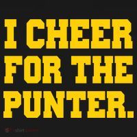 I Cheer For The Punter Polo thumb 3