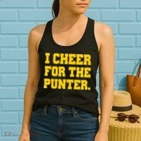 I Cheer For The Punter Women's Tank Top thumb 2