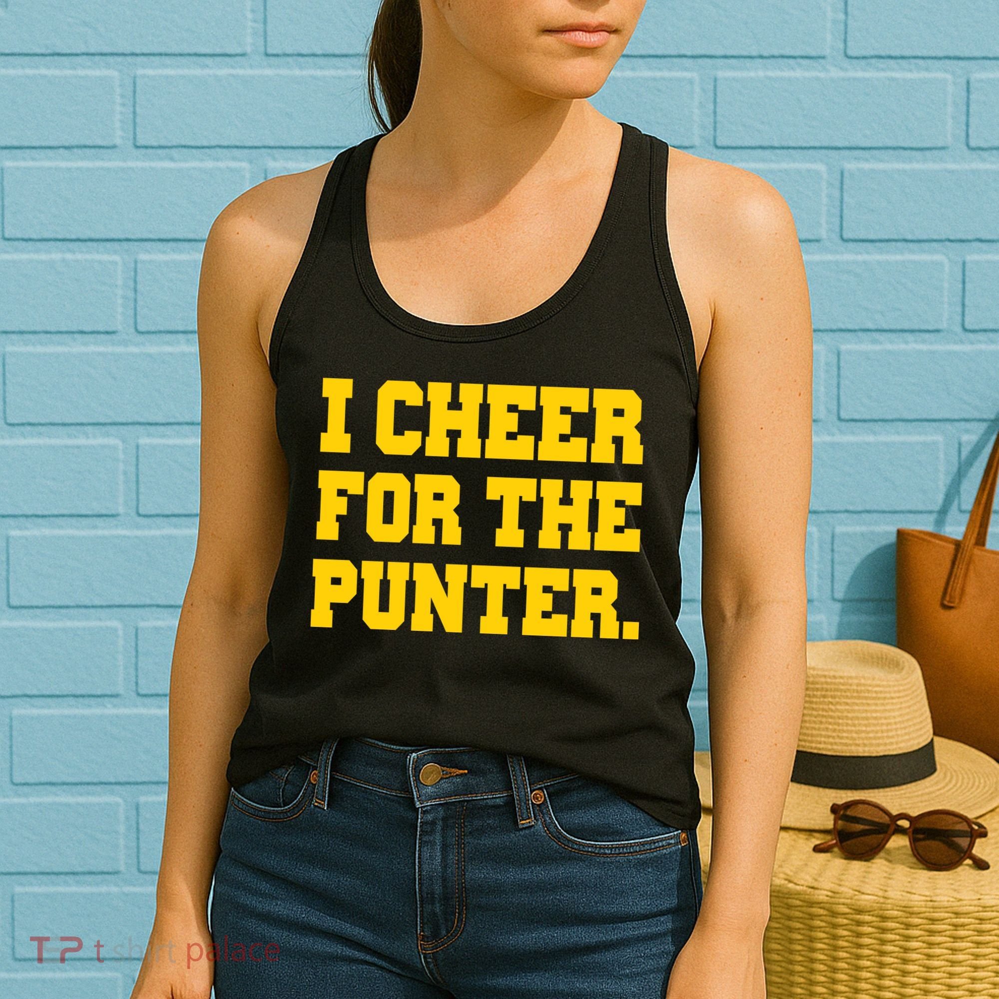 I Cheer For The Punter Women's Tank Top