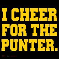 I Cheer For The Punter Women's Tank Top thumb 5