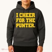I Cheer For The Punter Hoodie thumb 2
