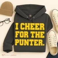 I Cheer For The Punter Hoodie thumb 4