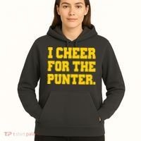 I Cheer For The Punter Hoodie thumb 5