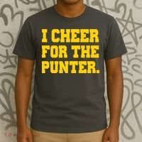 I Cheer For The Punter T-Shirt thumb 3