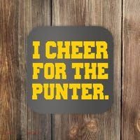 I Cheer For The Punter Coaster thumb 0