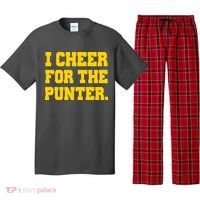 I Cheer For The Punter Pajama Set thumb 0