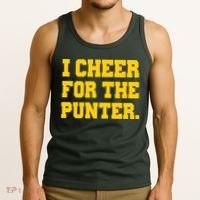I Cheer For The Punter Tank Top thumb 3
