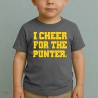 I Cheer For The Punter Toddler T-Shirt thumb 2