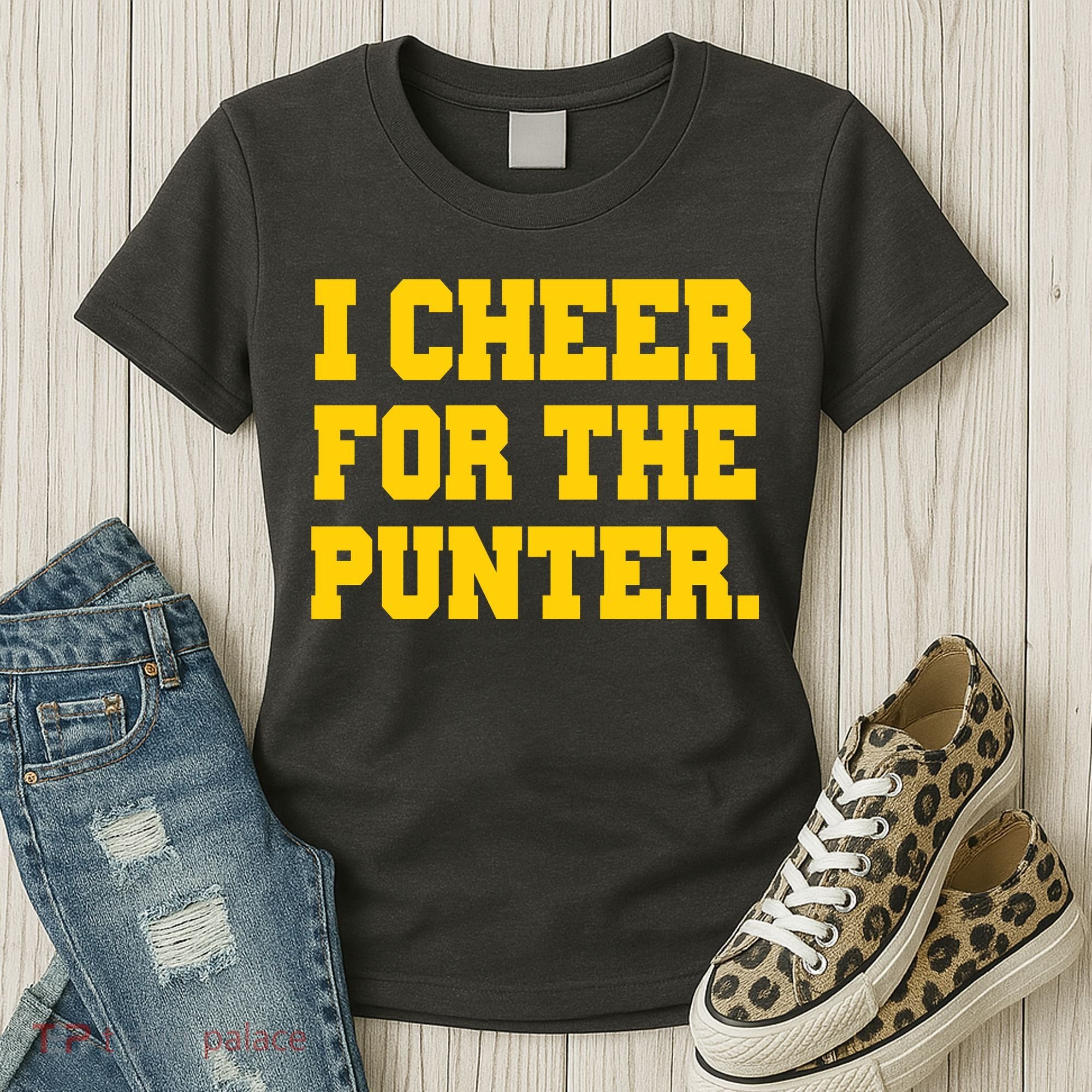 I Cheer For The Punter Women's T-Shirt