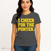 I Cheer For The Punter Women's T-Shirt thumb 4