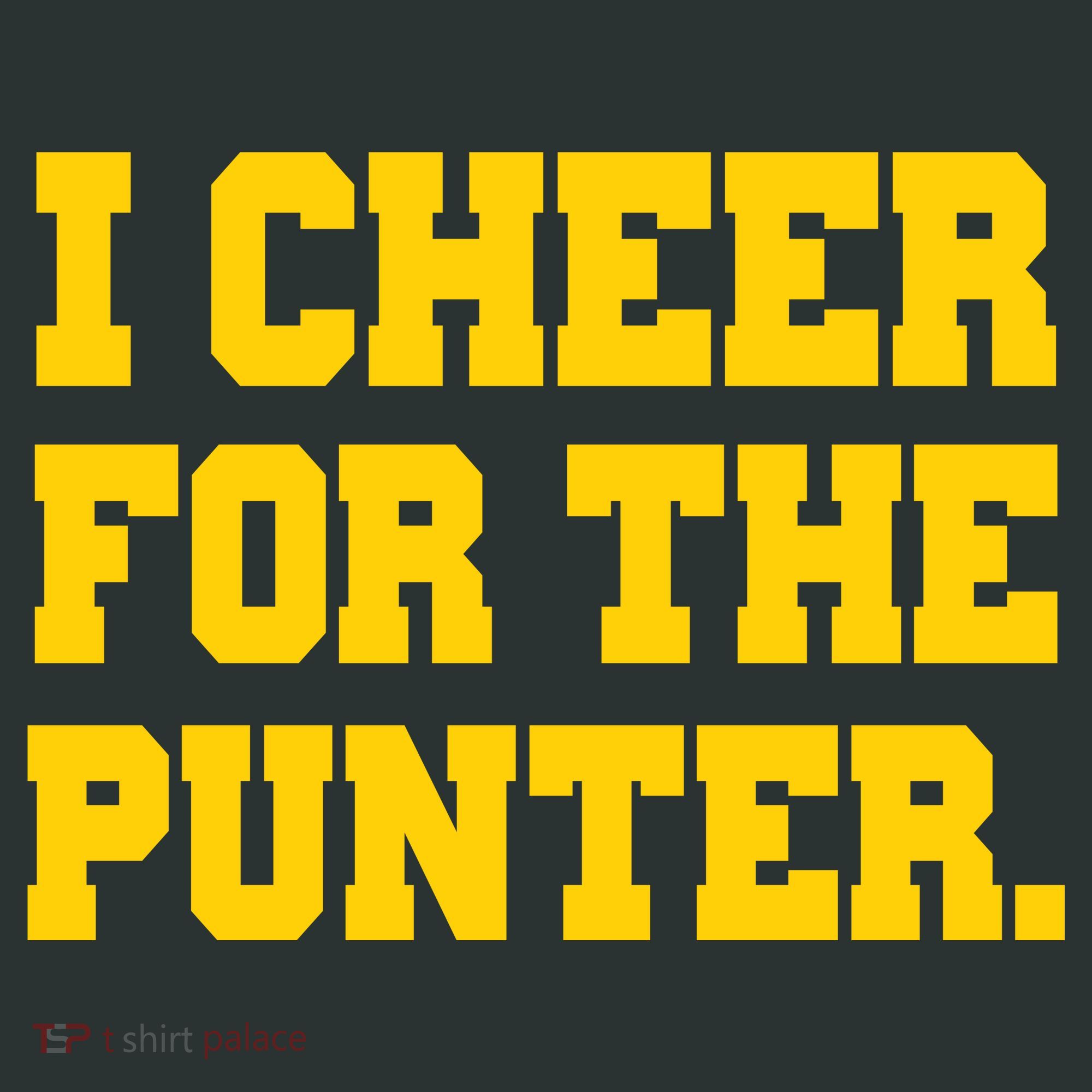 I Cheer For The Punter Women's T-Shirt