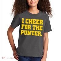 I Cheer For The Punter Kids T-Shirt thumb 2