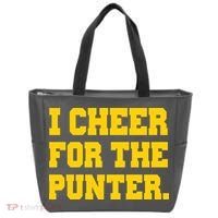 I Cheer For The Punter Tote Bag thumb 0