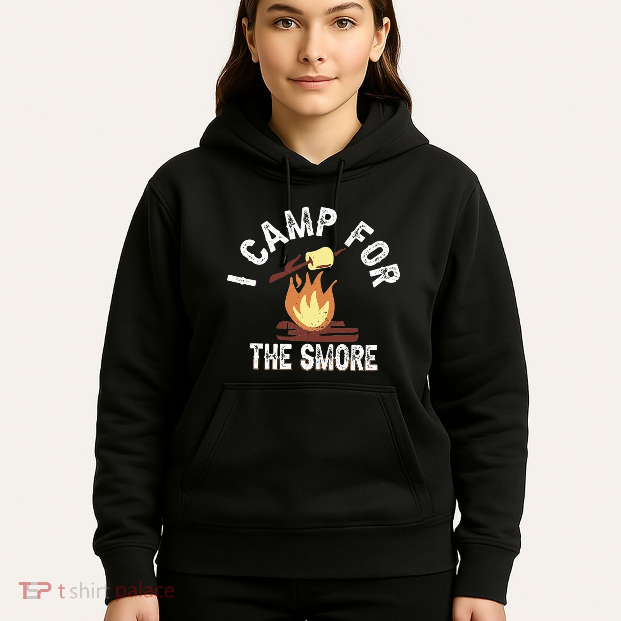 I Camp For The Smore Camper Camping Campfire Outdoor Tent Hoodie