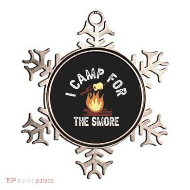 I Camp For The Smore Camper Camping Campfire Outdoor Tent Ornament