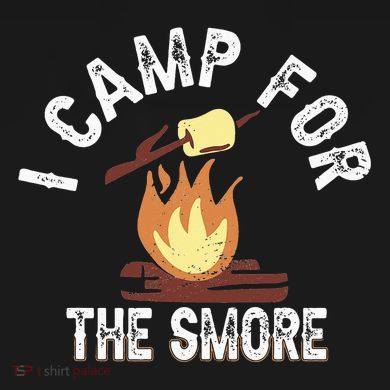 I Camp For The Smore Camper Camping Campfire Outdoor Tent Ornament
