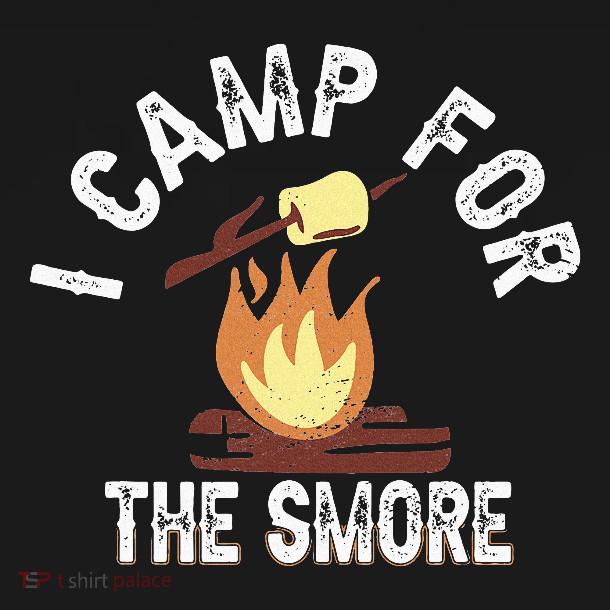 I Camp For The Smore Camper Camping Campfire Outdoor Tent Baby Bodysuit