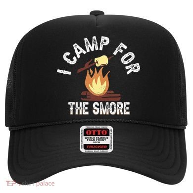 I Camp For The Smore Camper Camping Campfire Outdoor Tent Hat