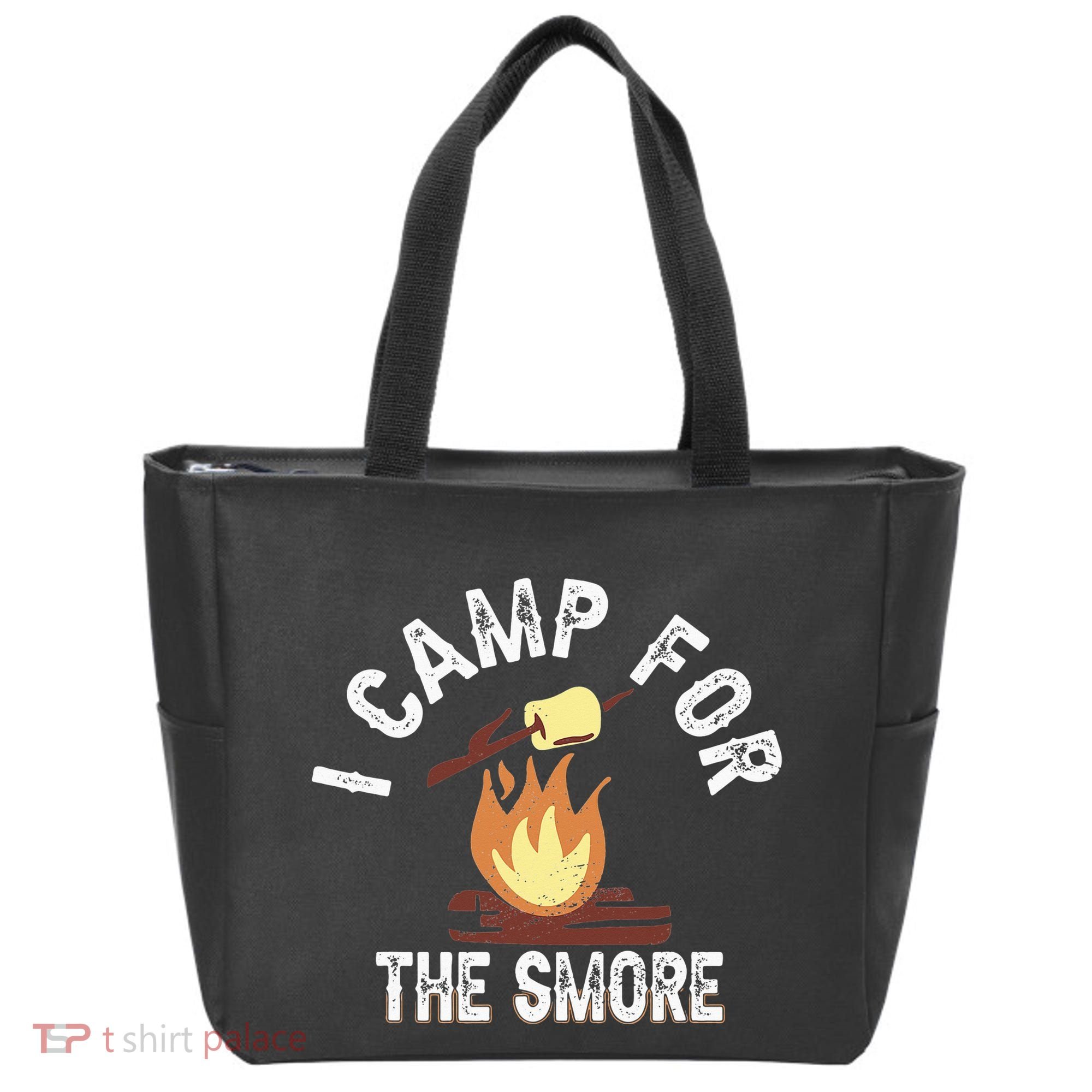 I Camp For The Smore Camper Camping Campfire Outdoor Tent Tote Bag