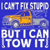 I Cant Fix Stupid But I Can Tow It Tow Truck Driver Gift Visor thumb 3