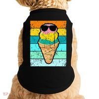 Ice Cream Funny Ice Cream Beach Pool Party Doggie Tank thumb 0