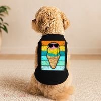 Ice Cream Funny Ice Cream Beach Pool Party Doggie Tank thumb 2
