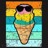 Ice Cream Funny Ice Cream Beach Pool Party Apron thumb 3