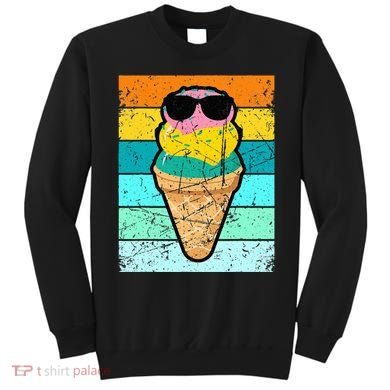 Ice Cream Funny Ice Cream Beach Pool Party Sweatshirt