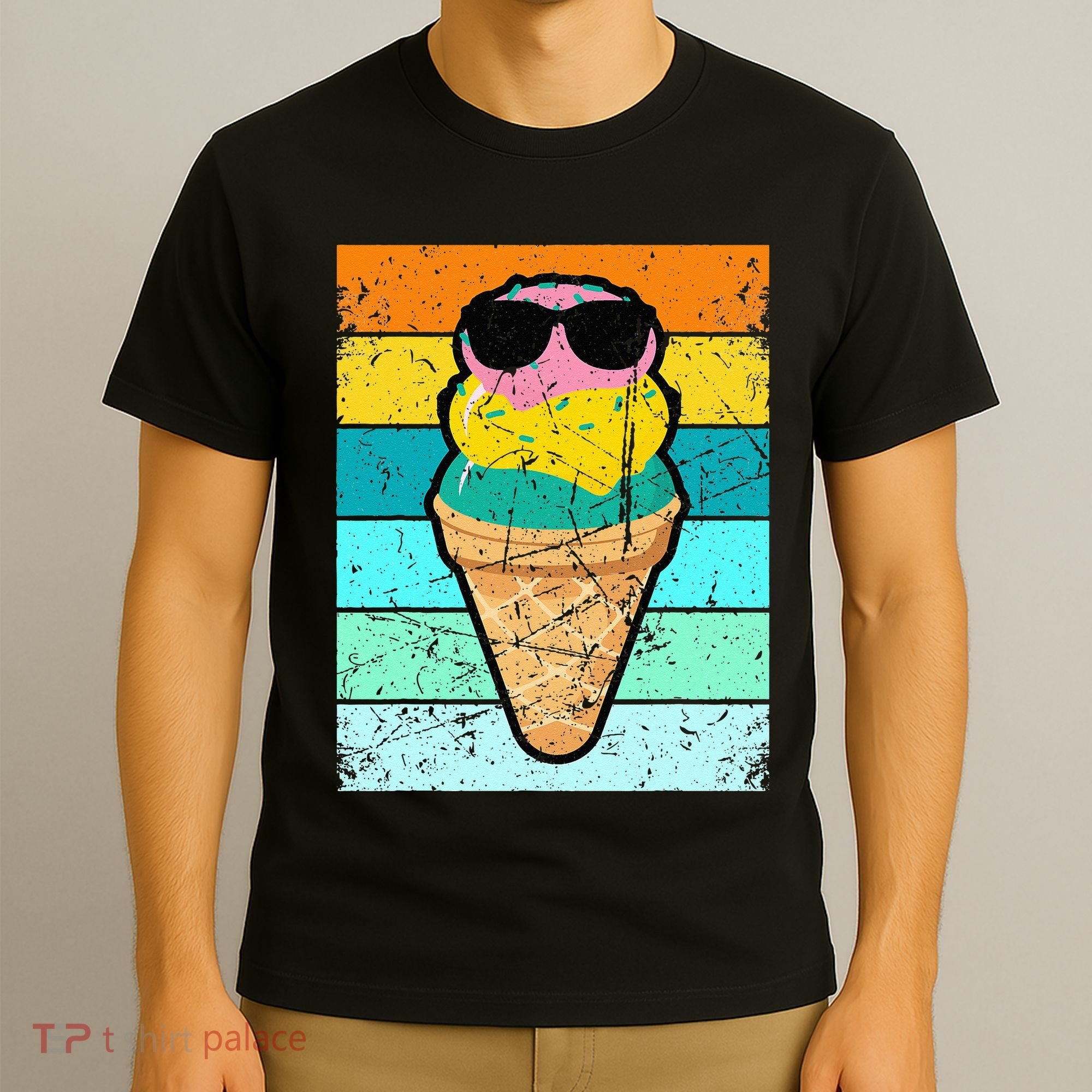 Ice Cream Funny Ice Cream Beach Pool Party T-Shirt