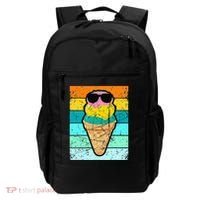 Ice Cream Funny Ice Cream Beach Pool Party Backpack thumb 0
