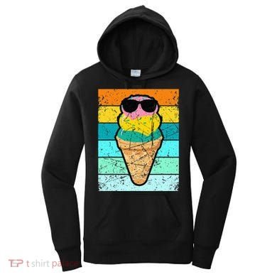 Ice Cream Funny Ice Cream Beach Pool Party Women's Hoodie
