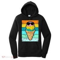Ice Cream Funny Ice Cream Beach Pool Party Women's Hoodie thumb 0