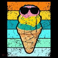 Ice Cream Funny Ice Cream Beach Pool Party Women's Hoodie thumb 2
