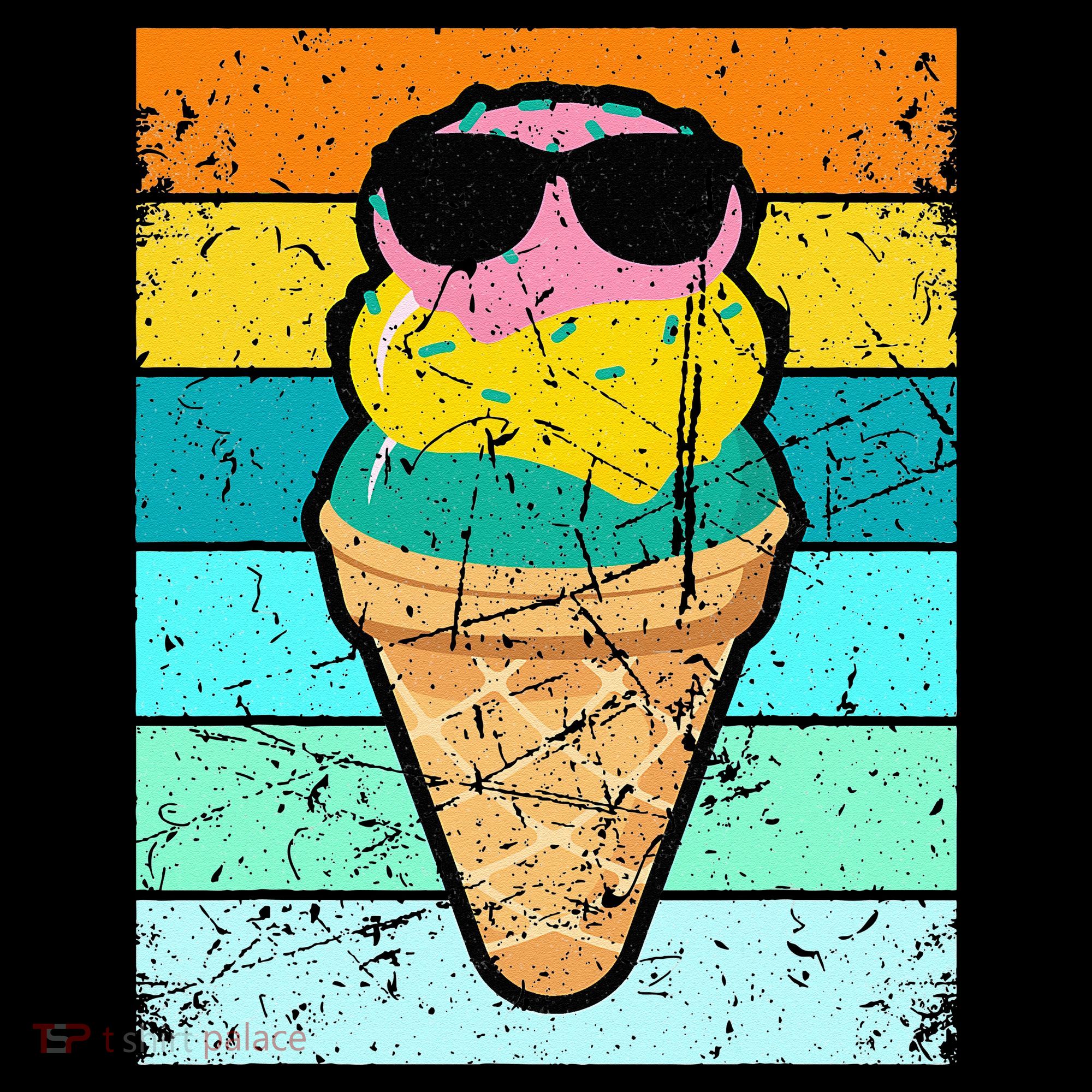 Ice Cream Funny Ice Cream Beach Pool Party Women's Hoodie