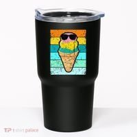 Ice Cream Funny Ice Cream Beach Pool Party Tumbler thumb 0
