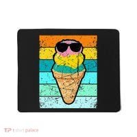 Ice Cream Funny Ice Cream Beach Pool Party Mousepad thumb 0