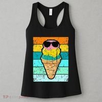 Ice Cream Funny Ice Cream Beach Pool Party Women's Tank Top thumb 3