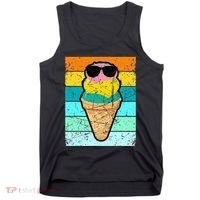 Ice Cream Funny Ice Cream Beach Pool Party Tank Top thumb 0