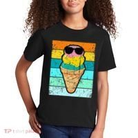 Ice Cream Funny Ice Cream Beach Pool Party Kids T-Shirt thumb 2